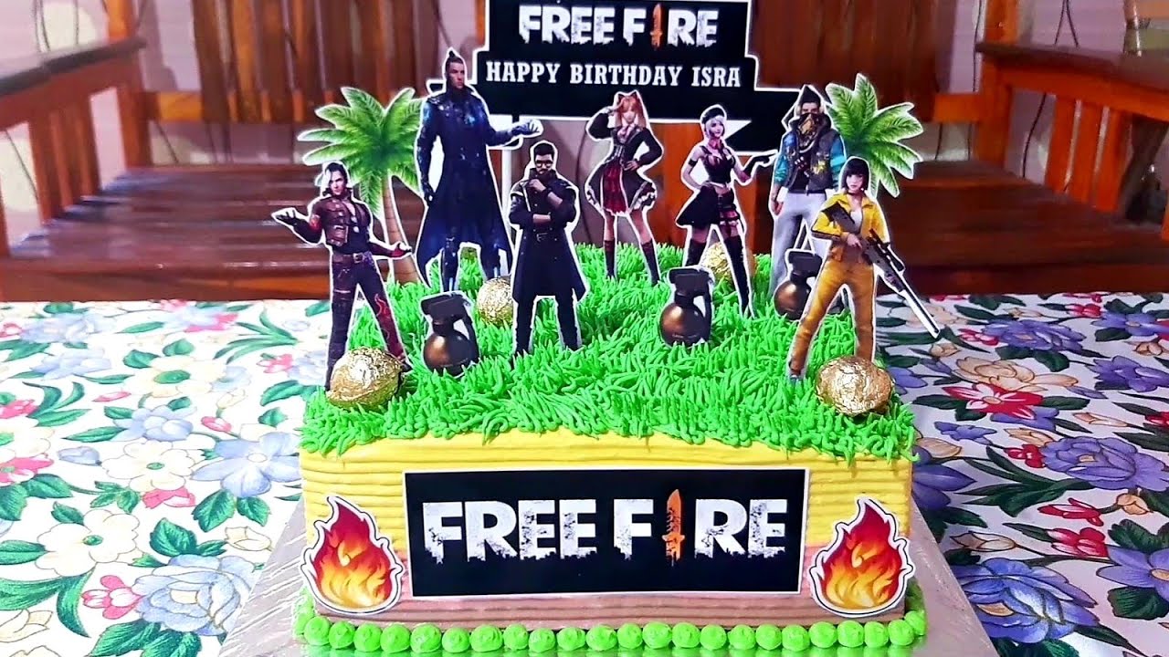 Detail Gambar Kue Ulang Tahun Free Fire Nomer 8