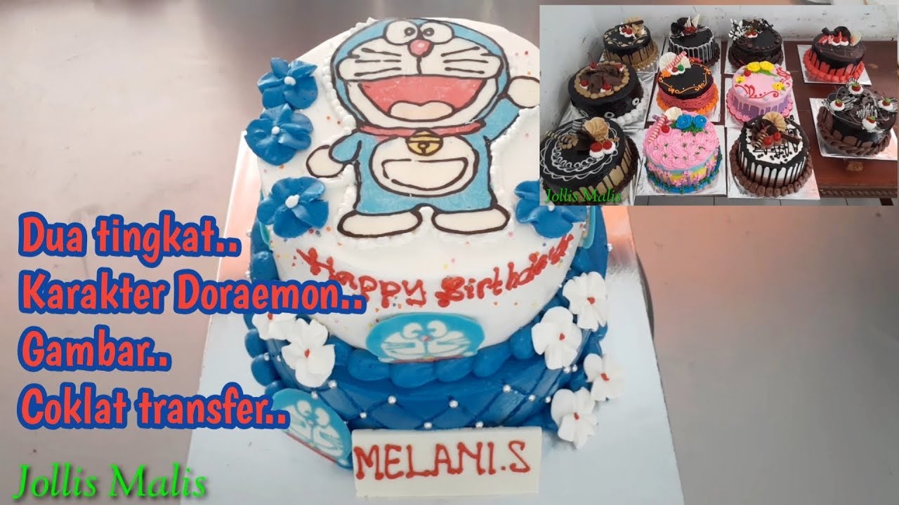 Detail Gambar Kue Ulang Tahun Karakter Doraemon Nomer 26