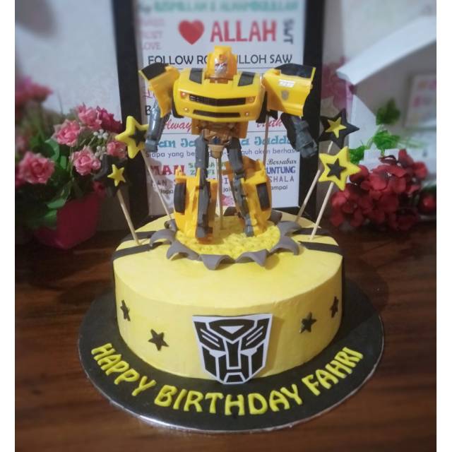 Detail Gambar Kue Ulang Tahun Karakter Robot Nomer 23