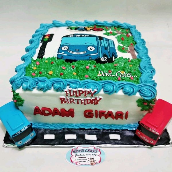 Detail Gambar Kue Ulang Tahun Karakter Tayo Nomer 33