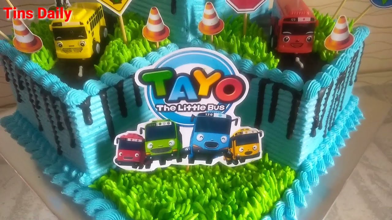 Detail Gambar Kue Ulang Tahun Karakter Tayo Nomer 34