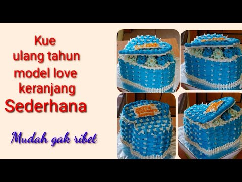 Detail Gambar Kue Ulang Tahun Love Nomer 40