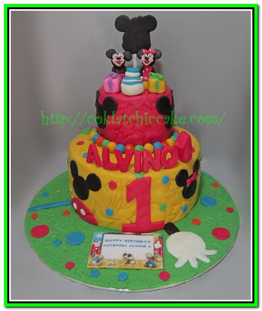 Detail Gambar Kue Ulang Tahun Mickey Mouse Nomer 12