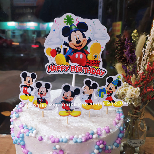 Detail Gambar Kue Ulang Tahun Mickey Mouse Nomer 22
