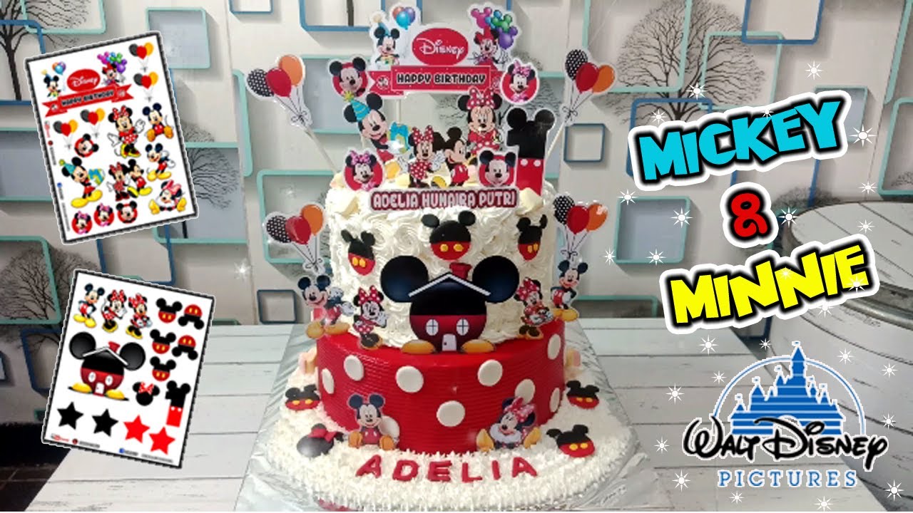 Detail Gambar Kue Ulang Tahun Mickey Mouse Nomer 26