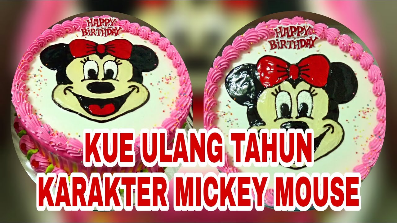 Detail Gambar Kue Ulang Tahun Mickey Mouse Nomer 32