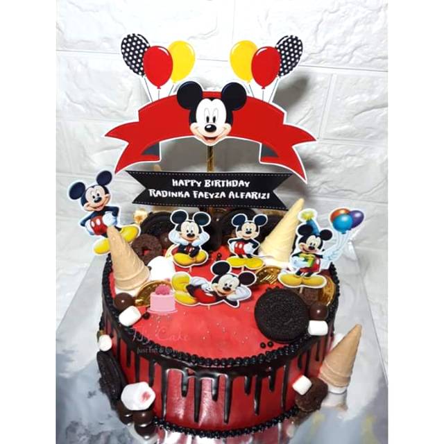Detail Gambar Kue Ulang Tahun Mickey Mouse Nomer 38