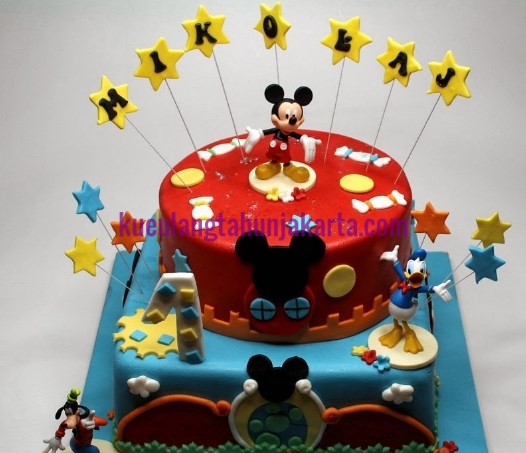 Detail Gambar Kue Ulang Tahun Mickey Mouse Nomer 40