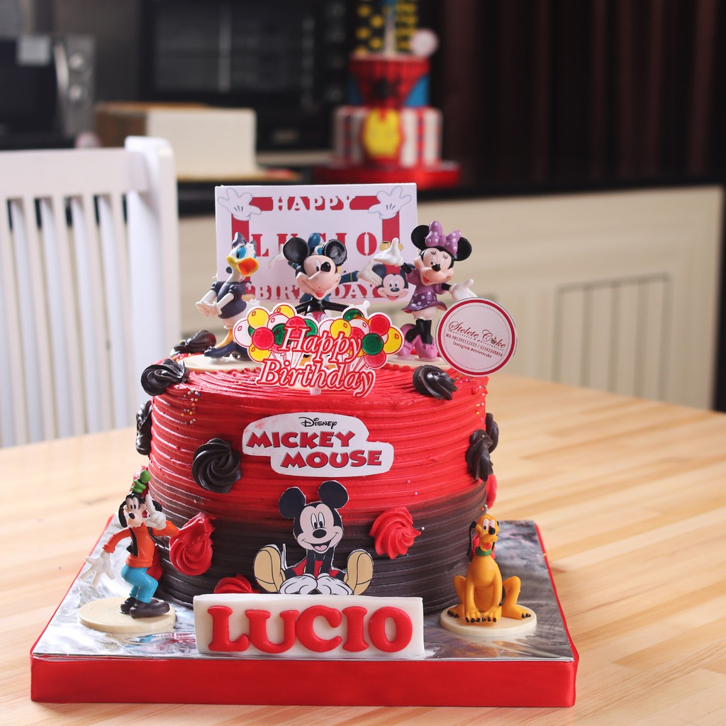 Detail Gambar Kue Ulang Tahun Mickey Mouse Nomer 6