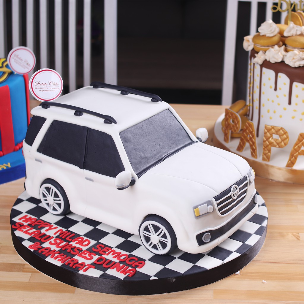 Detail Gambar Kue Ulang Tahun Mobil Nomer 34