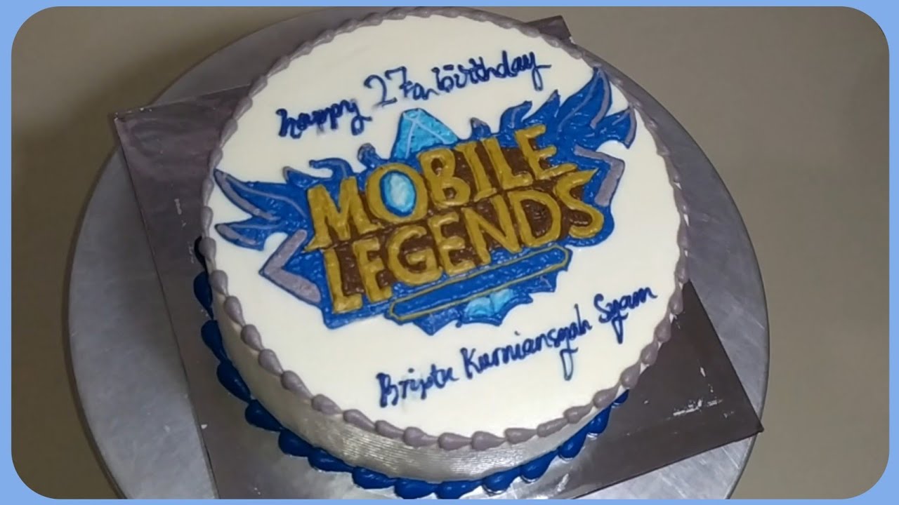 Detail Gambar Kue Ulang Tahun Mobile Legends Nomer 12