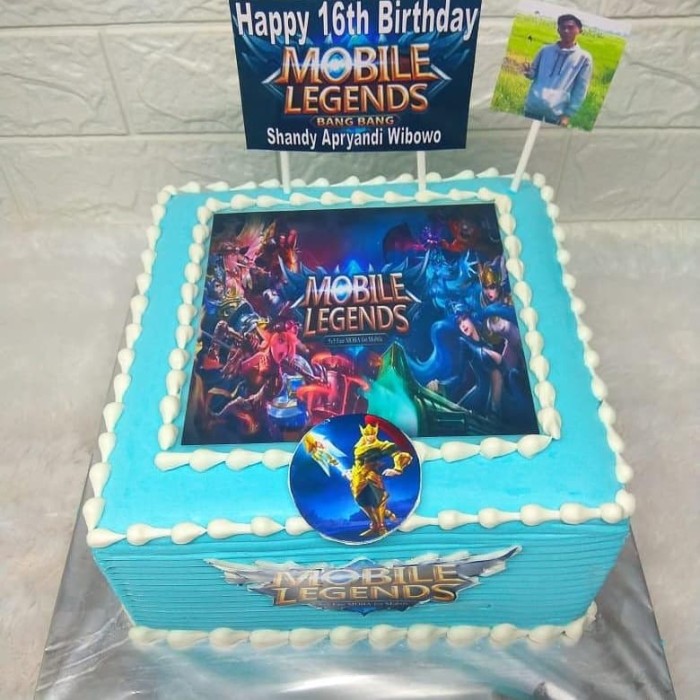 Detail Gambar Kue Ulang Tahun Mobile Legends Nomer 13