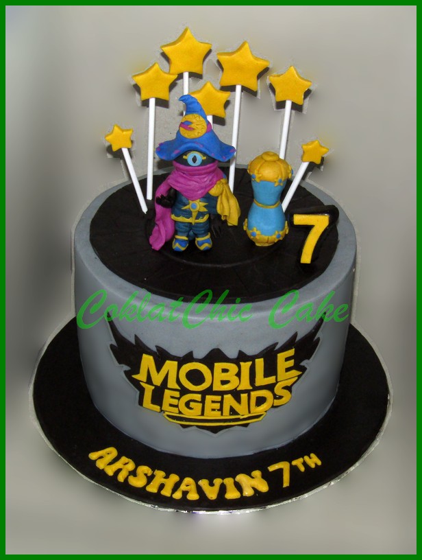 Detail Gambar Kue Ulang Tahun Mobile Legends Nomer 43