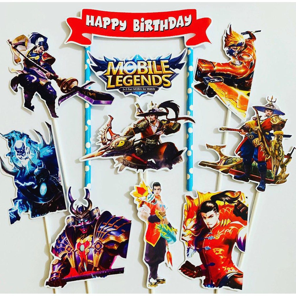 Detail Gambar Kue Ulang Tahun Mobile Legends Nomer 52