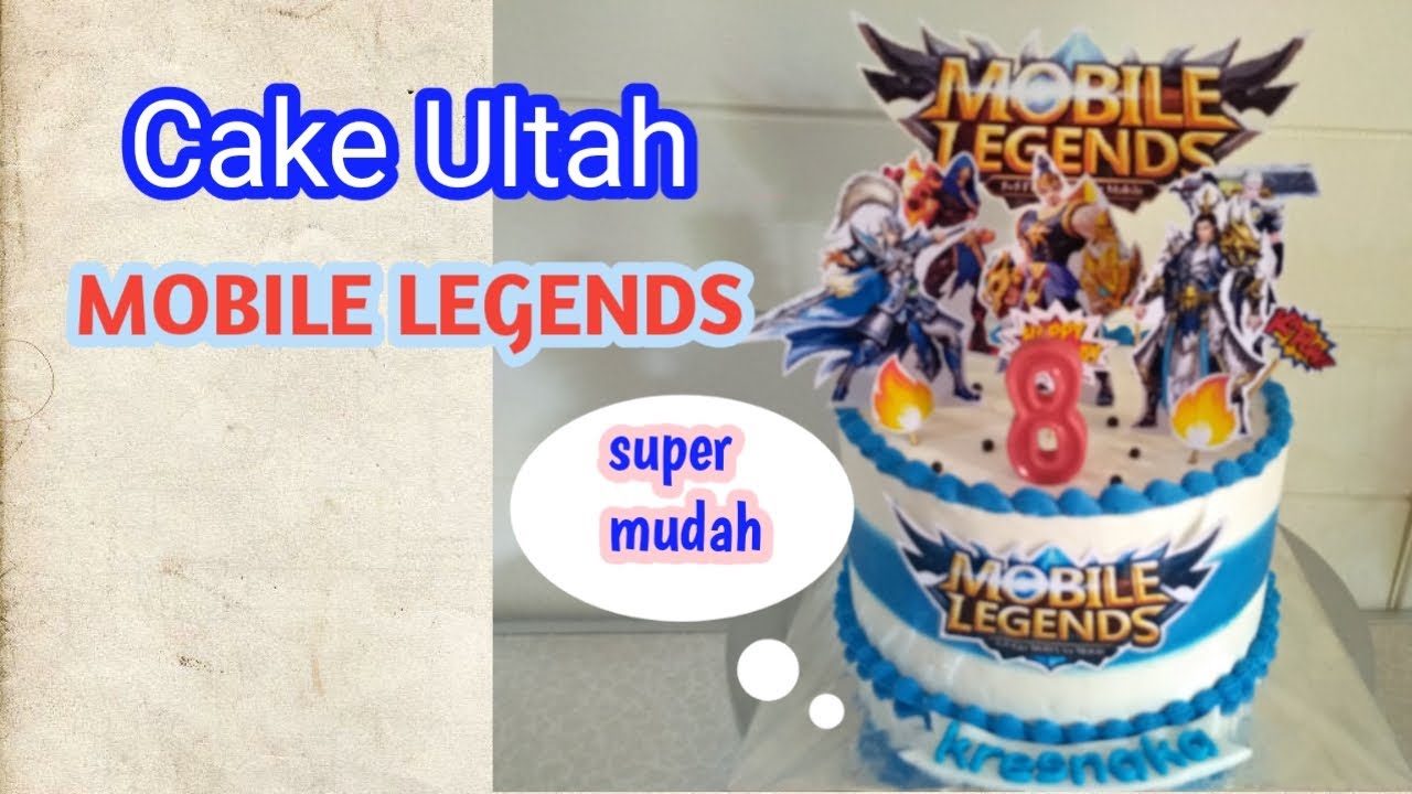 Detail Gambar Kue Ulang Tahun Mobile Legends Nomer 55