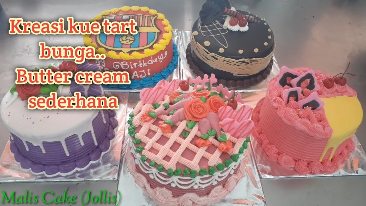 Detail Gambar Kue Ulang Tahun Motif Bunga Nomer 30