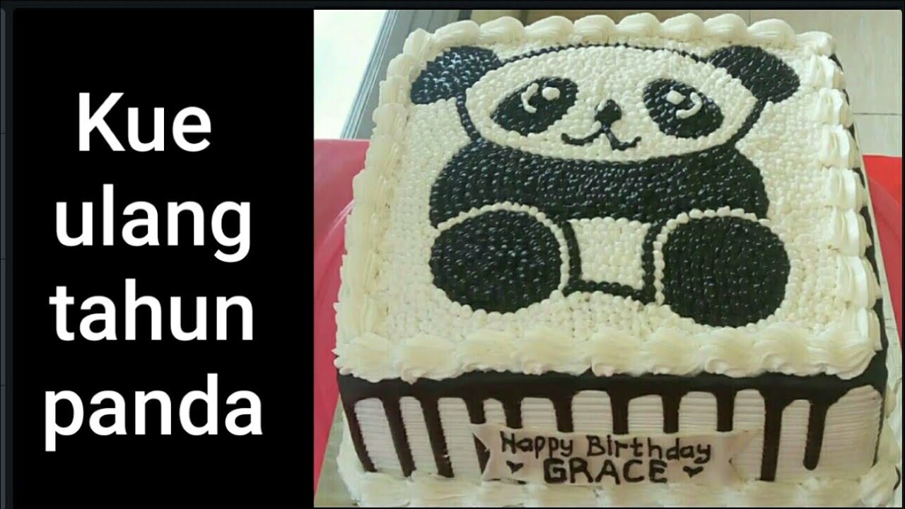 Detail Gambar Kue Ulang Tahun Panda Nomer 45