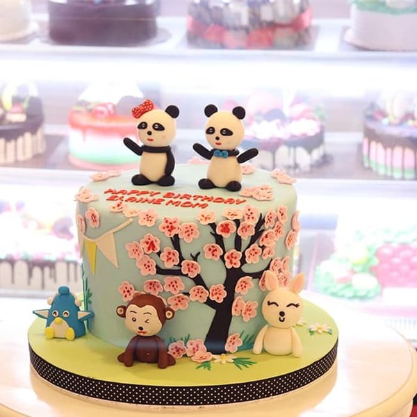 Detail Gambar Kue Ulang Tahun Panda Nomer 49