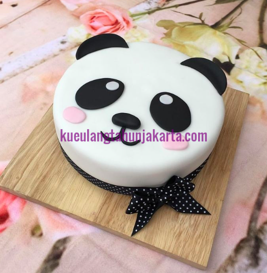 Detail Gambar Kue Ulang Tahun Panda Nomer 9