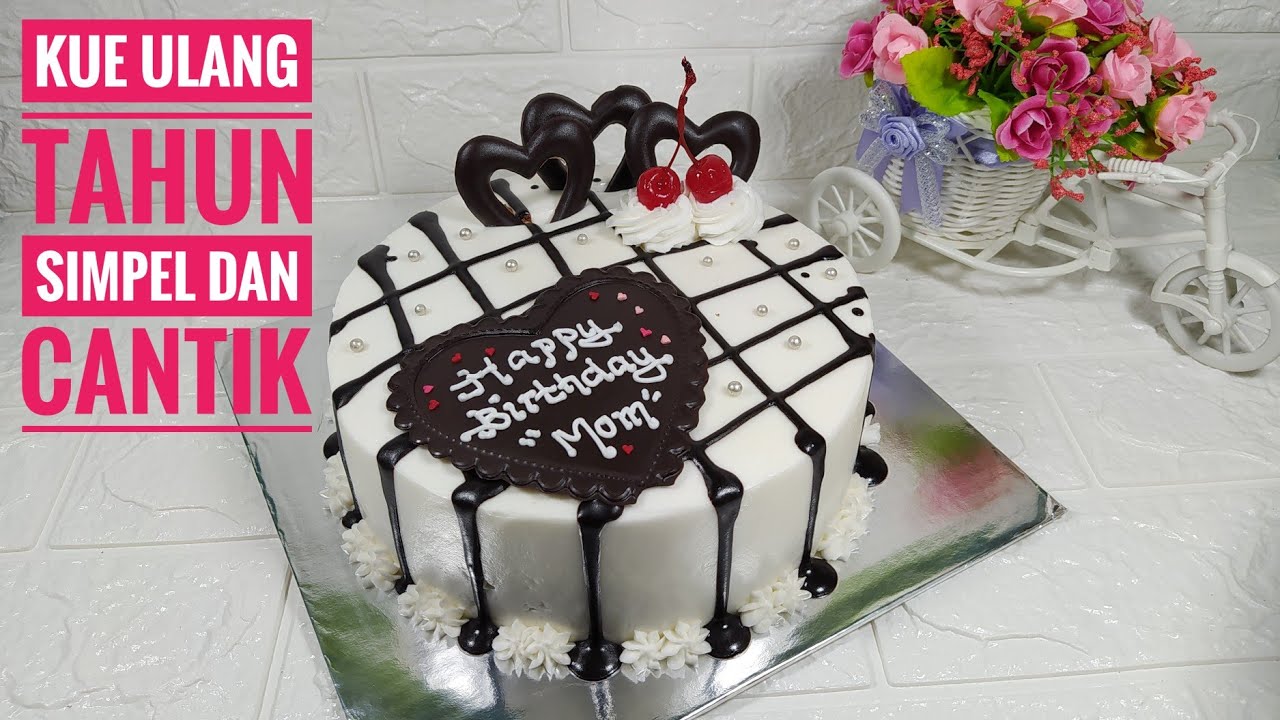 Gambar Kue Ulang Tahun Simple 57 Koleksi Gambar 9352