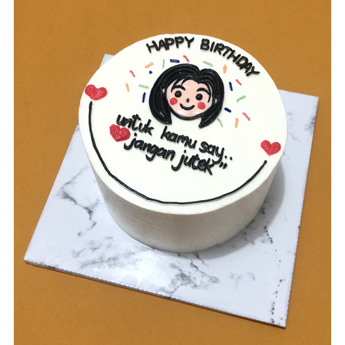 Detail Gambar Kue Ulang Tahun Simple Nomer 6