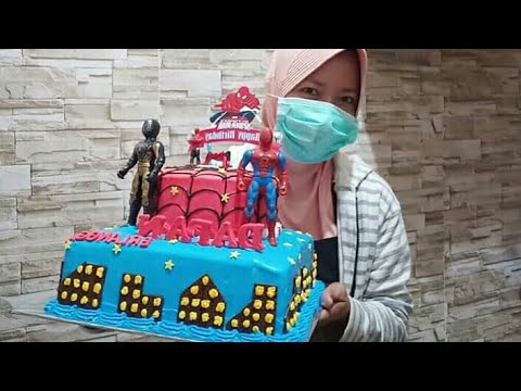 Detail Gambar Kue Ulang Tahun Spiderman Nomer 56