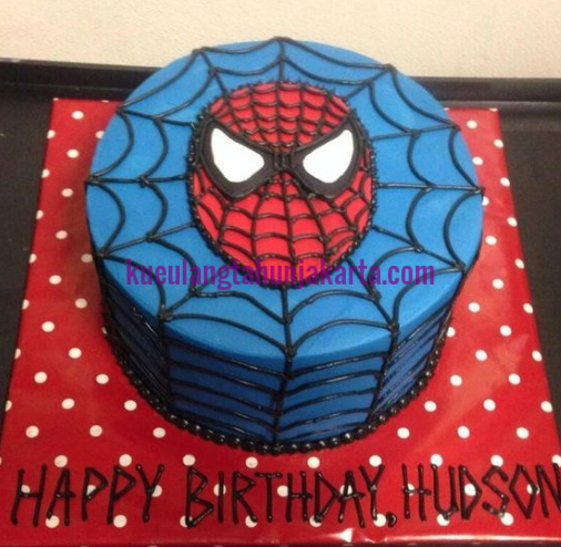 Detail Gambar Kue Ulang Tahun Spiderman Nomer 10