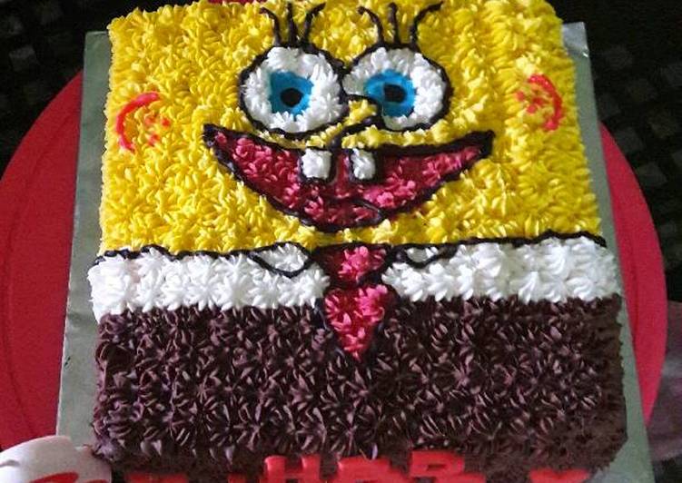 Detail Gambar Kue Ulang Tahun Spongebob Squarepants Nomer 16