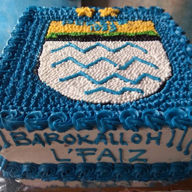 Detail Gambar Kue Ulang Tahun Tema Persib Nomer 16