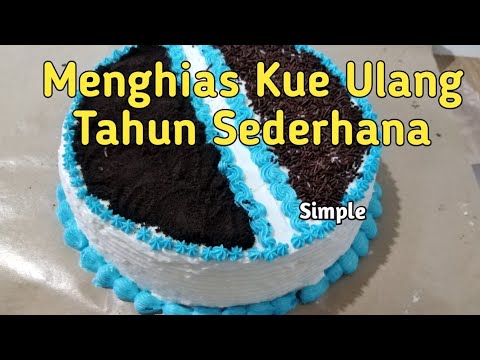 Detail Gambar Kue Ulang Tahun Warna Biru Nomer 23