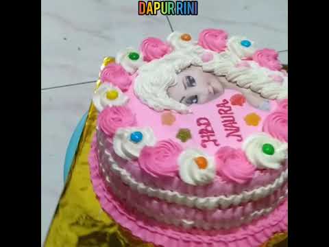 Detail Gambar Kue Ulang Tahun Warna Pink Nomer 35