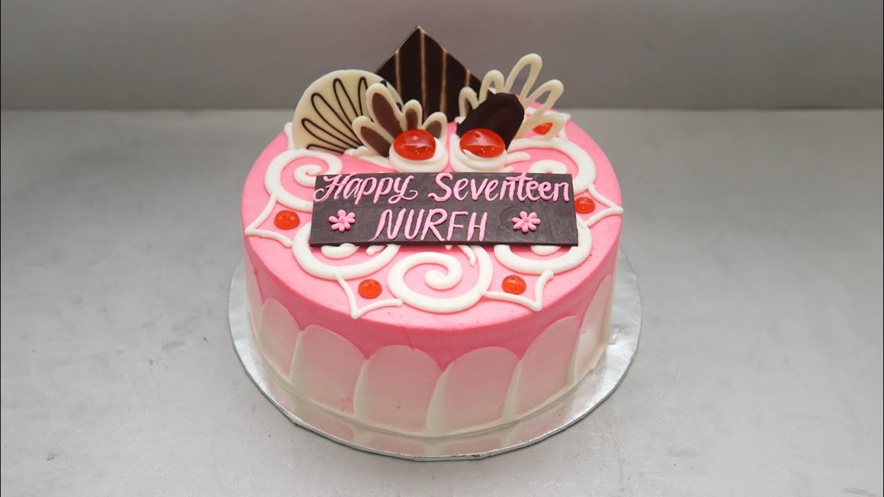 Detail Gambar Kue Ulang Tahun Warna Pink Nomer 5