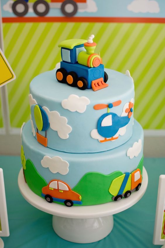 Detail Gambar Kue Ultah Anak Cowok Nomer 26