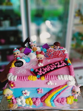 Detail Gambar Kue Ultah Anak Perempuan Nomer 9