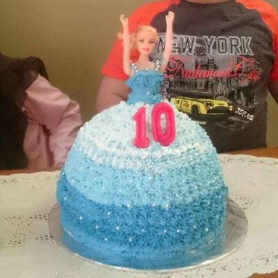 Detail Gambar Kue Ultah Barbie Nomer 4