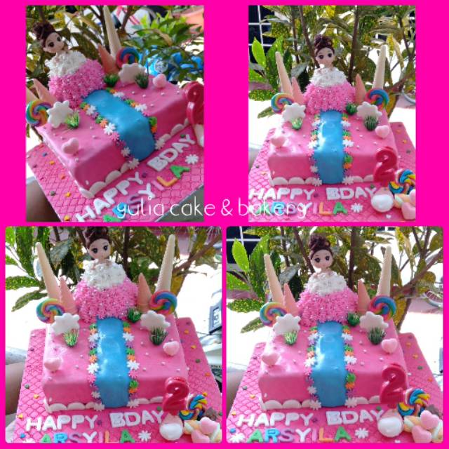 Detail Gambar Kue Ultah Barbie Nomer 32