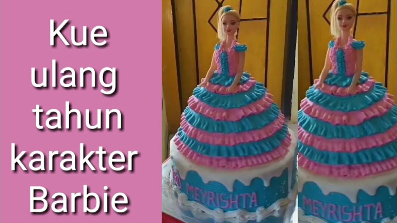 Detail Gambar Kue Ultah Barbie Nomer 34