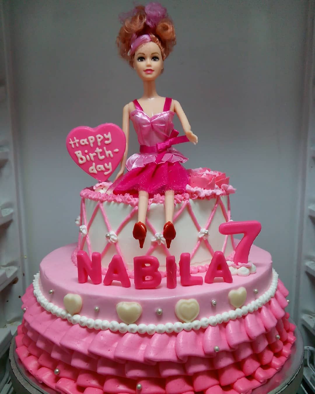 Detail Gambar Kue Ultah Barbie Terbaru Nomer 19