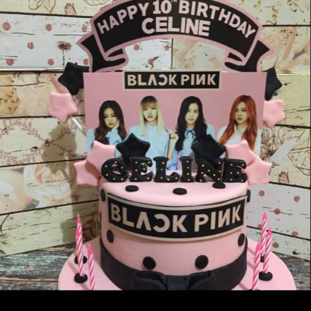 Detail Gambar Kue Ultah Blackpink Nomer 34