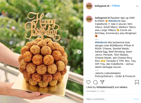 Detail Gambar Kue Ultah Dari Pempek Nomer 45