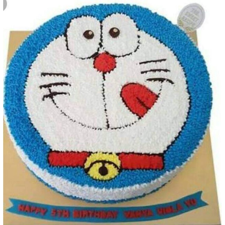 Detail Gambar Kue Ultah Doraemon Nomer 29