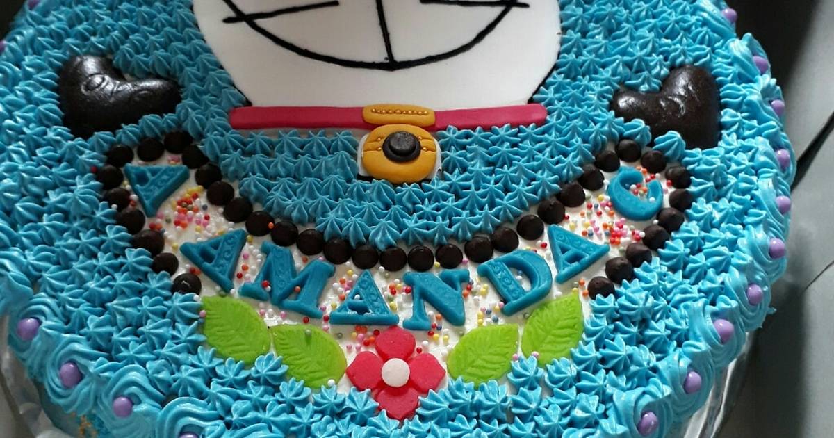 Detail Gambar Kue Ultah Doraemon Nomer 43