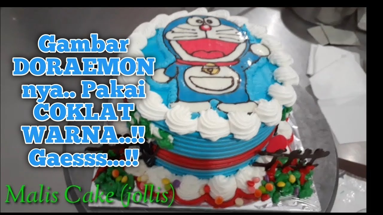 Detail Gambar Kue Ultah Doraemon Nomer 45