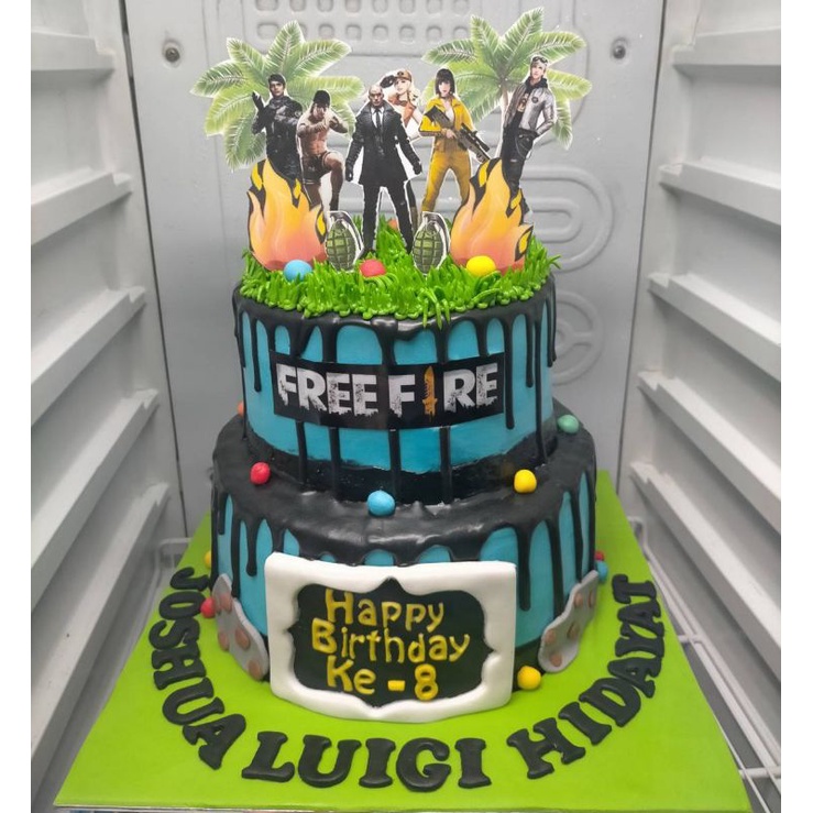 Detail Gambar Kue Ultah Free Fire Nomer 17