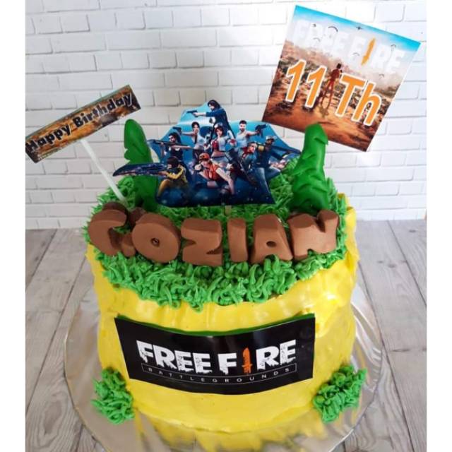 Detail Gambar Kue Ultah Free Fire Nomer 28