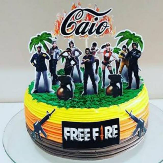 Detail Gambar Kue Ultah Free Fire Nomer 34