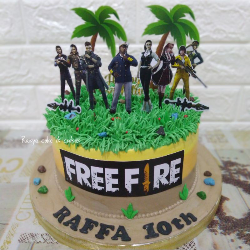 Detail Gambar Kue Ultah Free Fire Nomer 5