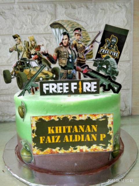 Detail Gambar Kue Ultah Free Fire Nomer 57