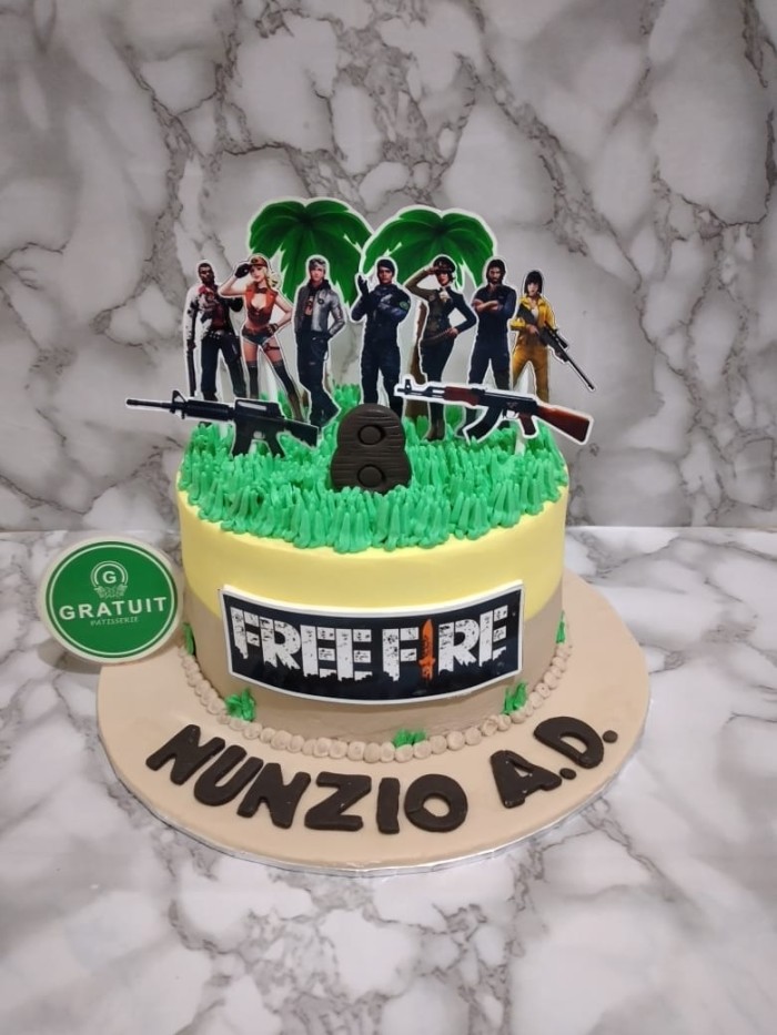 Detail Gambar Kue Ultah Free Fire Nomer 8