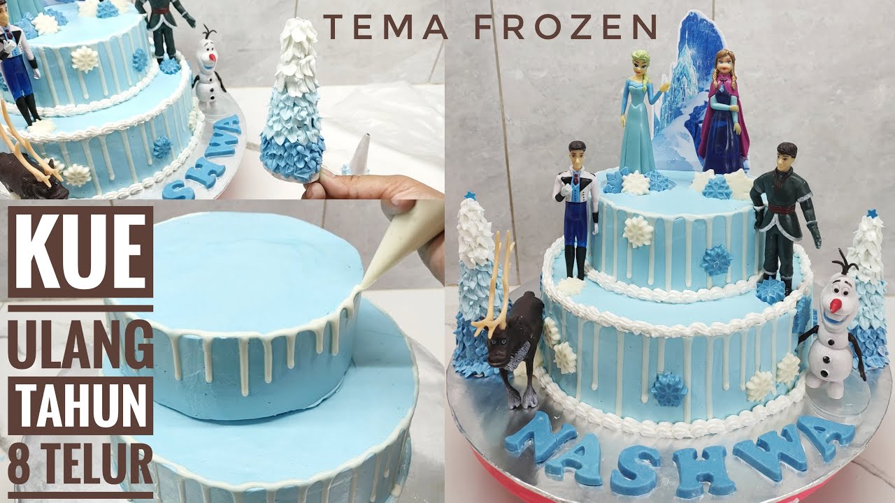 Detail Gambar Kue Ultah Frozen Nomer 26